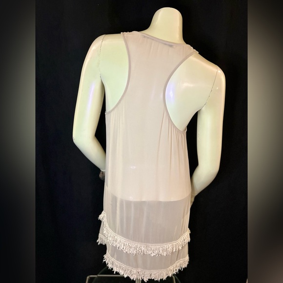 Vintage long fringed top twelfth street by Cynthia Vincent - Picture 7 of 7